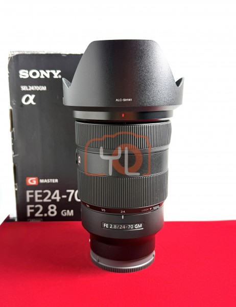 [USED-PJ33] Sony 24-70mm F2.8 GM FE, 95% Like New Condition (S/N:1873817)