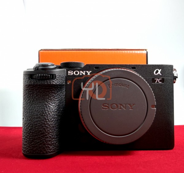 [USED-PJ33] Sony A7C II Body Black (Shutter Count: 4K) , 90% Like New Condition (S/N:2768328)