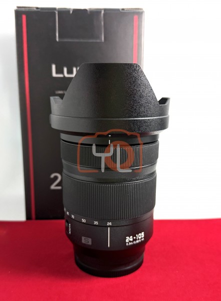 [USED-PJ33] Panasonic 24-105mm F4 Macro OIS Lumix S , 95% Like New Condition (S/N:XF4CH201457)
