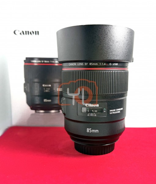 [USED-PJ33] Canon 85mm F1.4 L IS USM EF , 95% Like New Condition (S/N:6500001787)