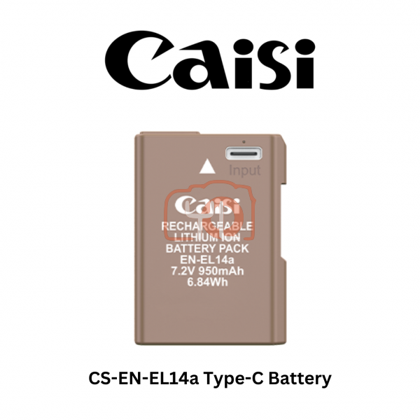 Caisi CS-EN-EL14a-TYPE-C Battery