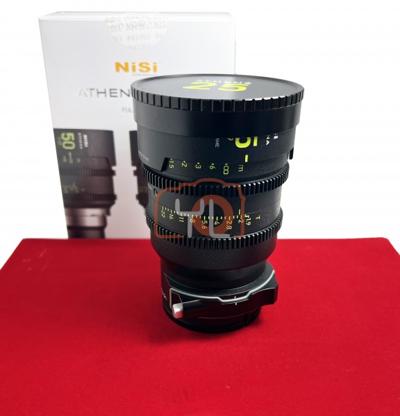 [USED-PJ33] Nisi 25mm T1.9 Athena Prime (Sony FE), 95% Like New Condition (S/N:8072811230036)