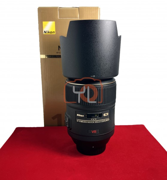 USED-PJ33] Nikon 105mm F2.8 G VR Macro AFS, 95% Like New Condition (S/N:2169805)