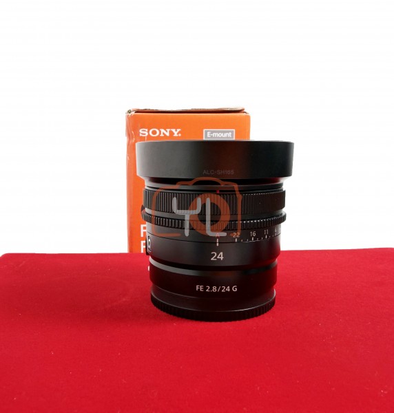 [USED-PJ33] Sony 24mm F2.8 G FE, 95% Condition Like New (S/N:1855907)