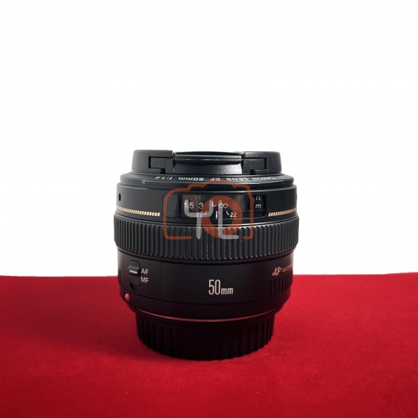 [USED-PJ33] Canon 50mm F1.4 USM EF, 95% Like New Condition (S/N:7401104506)