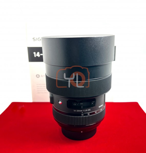 [USED-PJ33] Sigma 14-24mm F2.8 DG ART HSM (Nikon F), 90% Like New Condition (S/N:53009375)