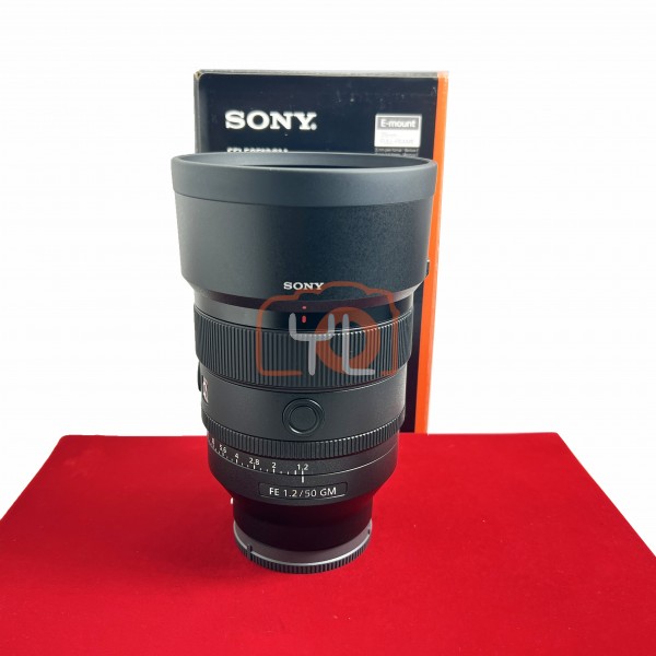[USED-PJ33] Sony 50mm F1.2 GM FE, 95% Like New Condition (S/N:1855444)