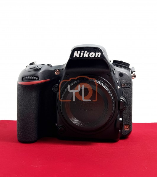[USED-PJ33] Nikon D750 Body (Shutter Count: 2.3K), 90% Like New Condition (S/N:8560031)