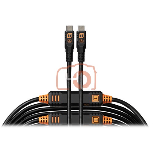 Tether Tools CUC31G2-BLK TetherPro Optima USB-C Cable (31', Non-Reflective Black)