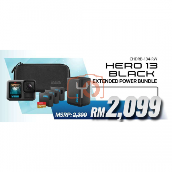 GoPro HERO13 Black EXTENDED POWER BUNDLE(April PROMO)
