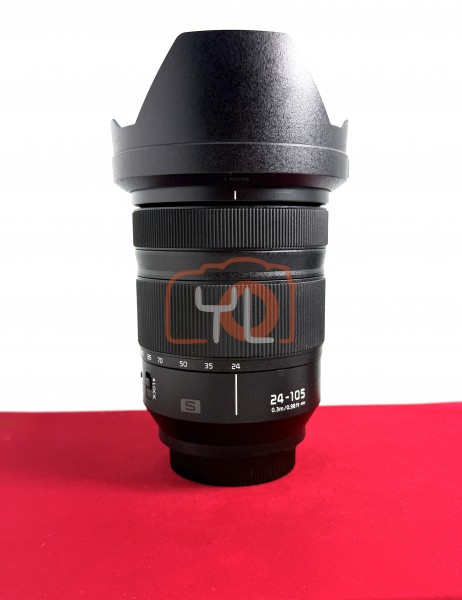 [USED-PJ33] Panasonic 24-105mm S F4 Macro OIS, 95% Like New Condition (S/N:XF3EH201538)