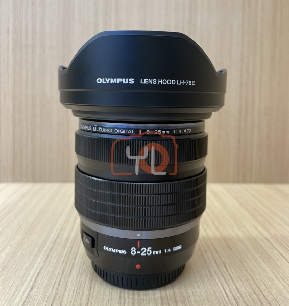 [USED @ IOI CITY]-Olympus M.Zuiko Digital ED 8-25mm F4 PRO Lens,98% Condition Like New,S/N:34DA01721