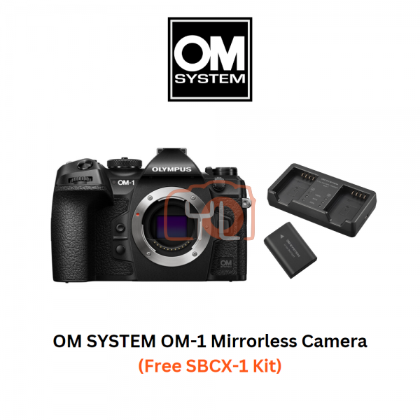 OM SYSTEM OM-1 Mirrorless Camera (Free SBCX-1)