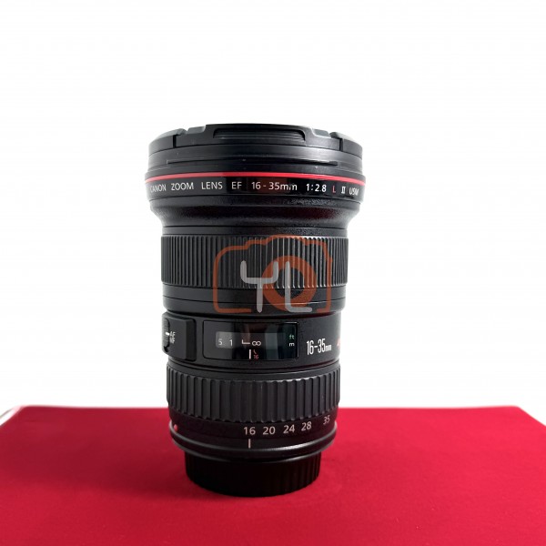 [USED-PJ33] Canon 16-35mm F2.8 L II USM EF (No Hood), 90% Condition Like New (S/N:4688520)