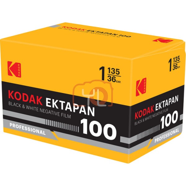 Kodak Ektapan 100 Black and White Negative Film (35mm Roll Film, 36 Exposures)