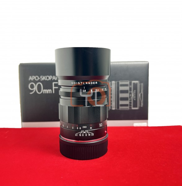 [USED-PJ33] Voigtlander 90mm F2.8 APO-Skopar VM (Leica M) , 95% Like New Condition (S/N:7230906)