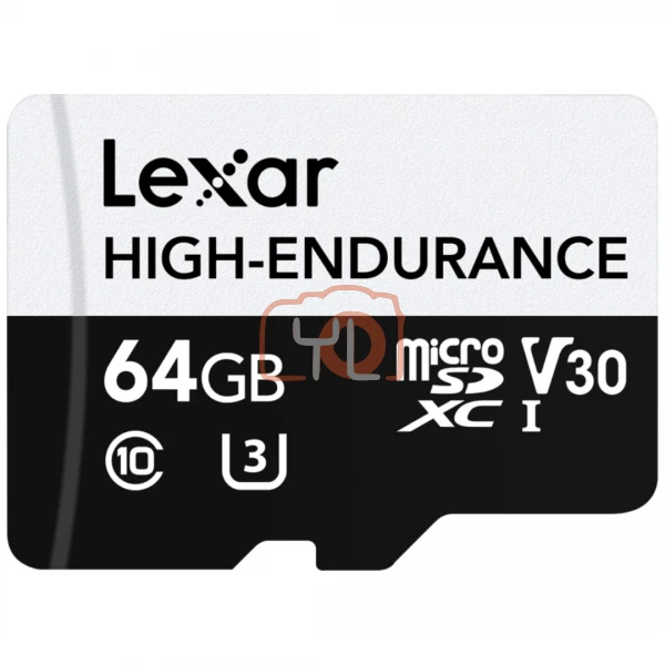 Lexar 64GB High Endurance UHS-I microSDXC Memory Card