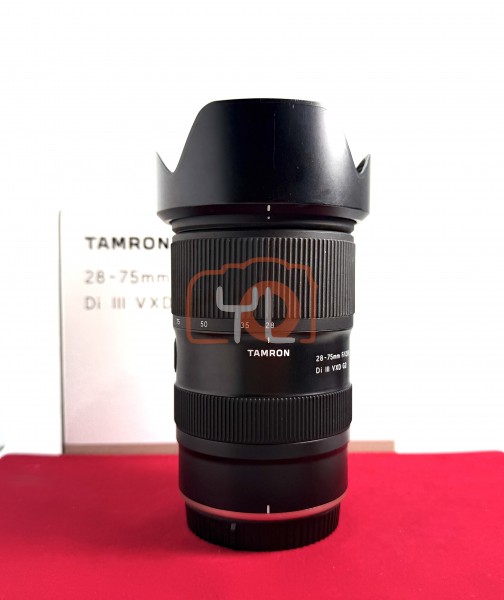 [USED-PJ33] Tamron 28-75mm F2.8 Di III VXD G2 Lens (Nikon Z), 95% Like New Condition (S/N:026485)