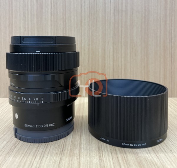 [USED @ IOI CITY]-Sigma 65mm F2 DG DN Contemporary Lens for Sony FE,90% Condition Like New,S/N:55241132
