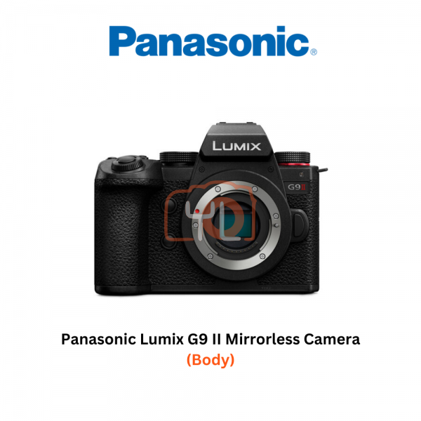 Panasonic Lumix G9 II Mirrorless Camera (Body) - FREE SANDISK 64GB EXTREME PRO SD CARD And Sandisk Extreme 1TB SSD V2  E61 Redeem Online at https://bit.ly/LumixRaya24