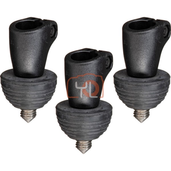 Manfrotto Retractable Spiked Foot Set (3)