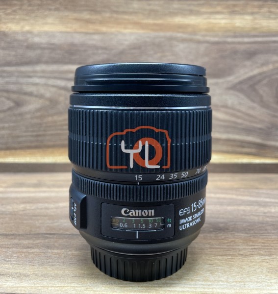 [USED @ YL LOW YAT]-Canon EF-S 15-85mm F3.5-5.6 IS USM Lens,95% Condition Like New,S/N:2062501129