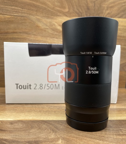 [USED @ YL LOW YAT]-ZEISS Touit 50mm F2.8M Macro Lens for Sony E-mount,98% Condition Like New,S/N:51073375