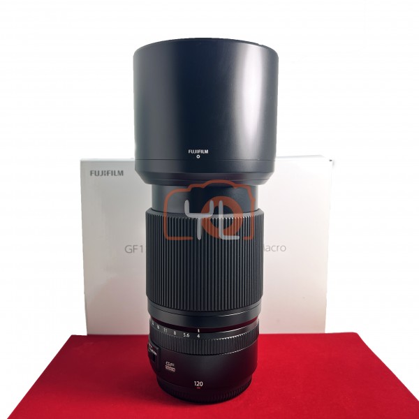 USED-PJ33] Fujifilm 120mm GF F4 Macro R LM OIS WR ,90%LIKE NEW CONDITION (S/N:75A03141)