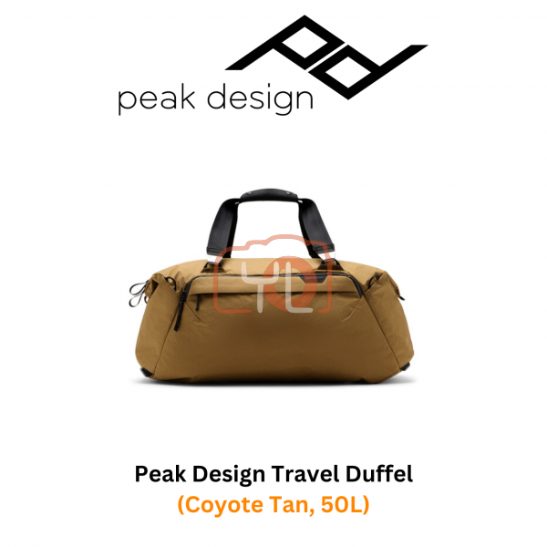 Peak Design Travel Duffel (Coyote Tan, 50L)