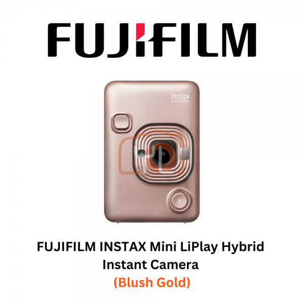 Fujifilm INSTAX Mini LiPlay (Blush Gold)