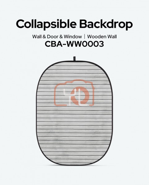 Godox CBA-WW0003 Wooden Wall Collapsible Backdrop