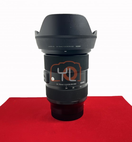 [USED-PJ33] Sigma 24-70mm F2.8 DG DN ART (L-Mount), 95% Like New Condition (S/N:54480233)