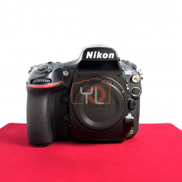 [USED-PJ33] Nikon D810 Body (Shutter Count : 69K), 80% Like New Condition (S/N:8515605)
