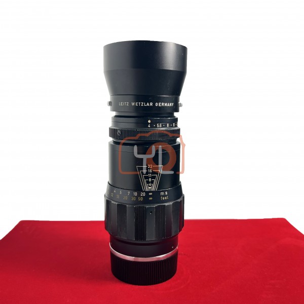 USED-PJ33] Leica 135MM F4 Tele Elmar-M Leitz Wetzlar ,80% Like New Condition (S/N:2143665)