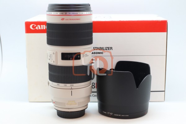 [USED-PUDU]-CANON EF 70-200MM F2.8 L IS II USM 95%LIKE NEW CONDITION SN:8580002416