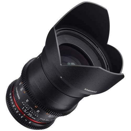 Samyang 35mm T1.5 VDSLRII Cine Lens for Micro Four Thirds Mount