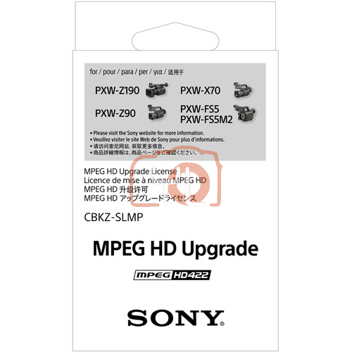 Sony MPEG HD Recording Upgrade License CBKZ-SLMP