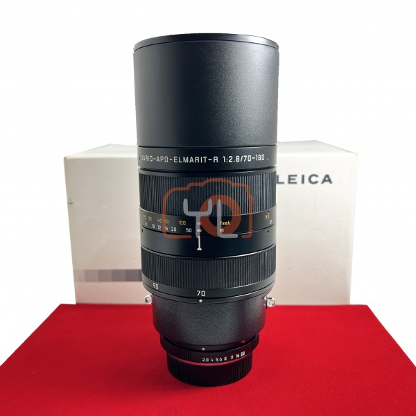 [USED-PJ33] Leica 70-180mm F2.8 Vario APO-Elmarit-R 11279, 90% Like New Condition (S/N:3779812)