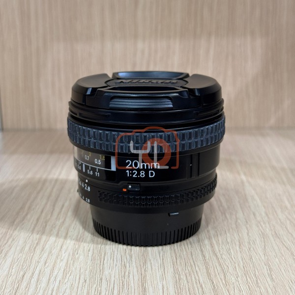 [USED-LowYat G1] Nikon 20mm F2.8  AFD Lens, 90% Condition Like New (S/N:506557)