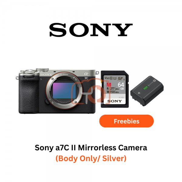 Sony a7C II Mirrorless Camera (Silver) *PO