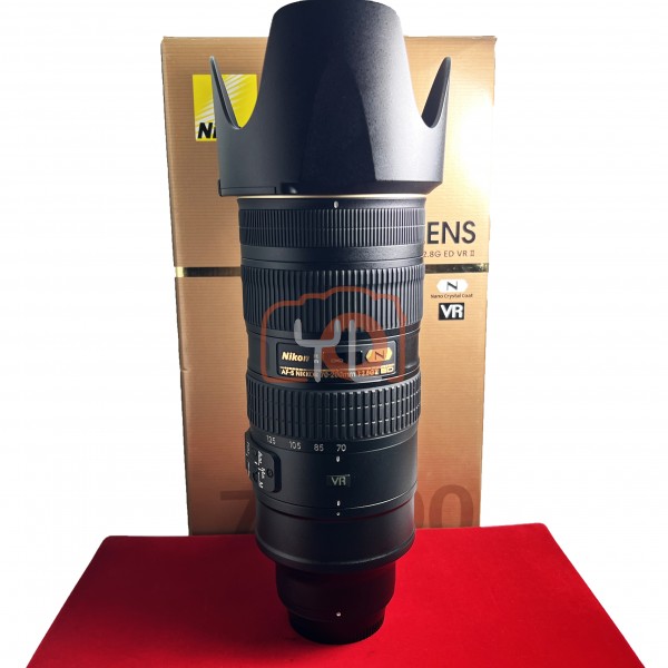 [USED-PJ33] Nikon 70-200mm F2.8 G VR II AFS, 95% Like New Condition (S/N:20126138)