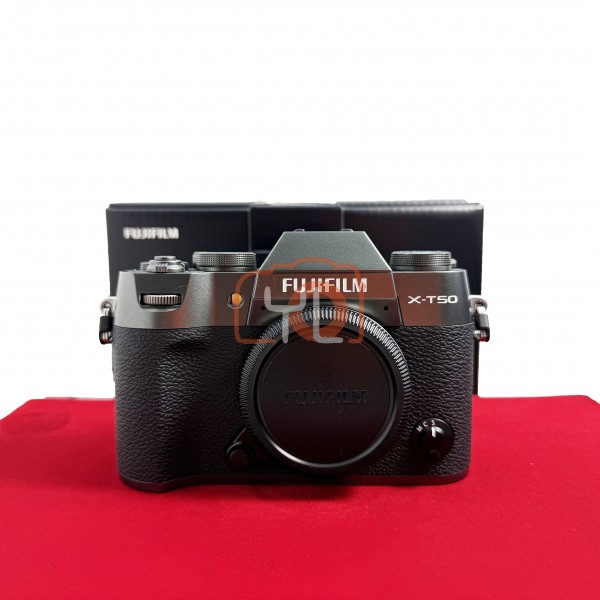 [USED-PJ33] Fujifilm X-T50 Body (Charcoal), 85% Condition Like New (S/N:4DA18602)
