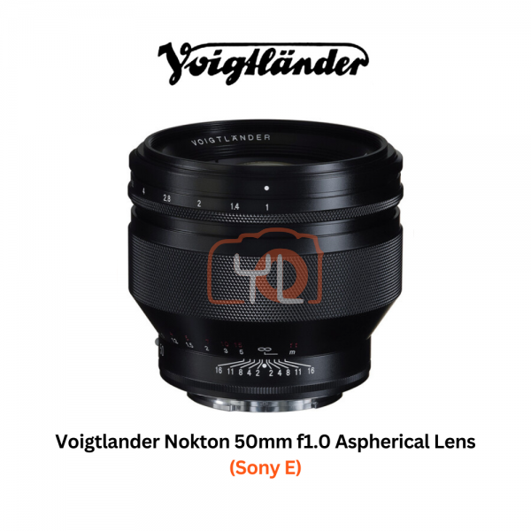 Voigtlander Nokton 50mm f1.0 Aspherical Lens (Sony E)