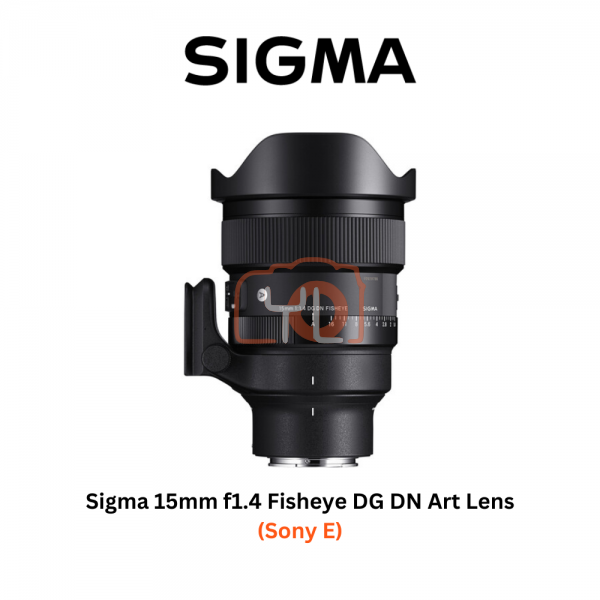 Sigma 15mm f1.4 Fisheye DG DN Art Lens (Sony E)