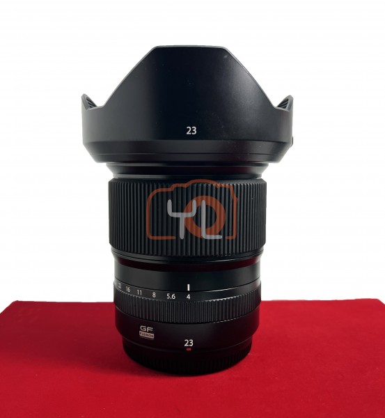 [USED-PJ33] Fujifilm GF 23mm F4 R LM WR , 95% Like New Condition (S/N:76A03179)