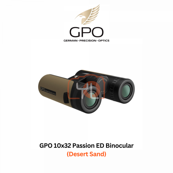 GPO 10x32 Passion ED Binocular (Desert Sand)