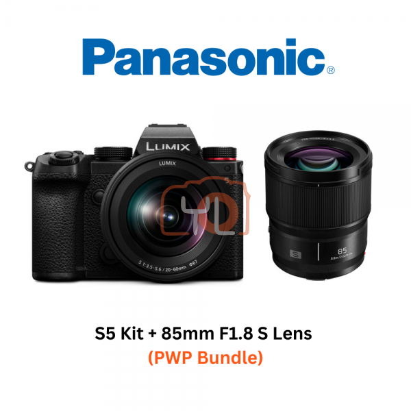 S5 Kit + 85mm F1.8 S Lens (PWP BUNDLE)
