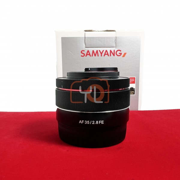 [USED-PJ33] Samyang 35MM F2.8 AF FE (Sony E Mount), 95% Like New Condition (S/N:CEP18779)