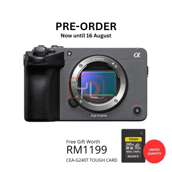 [PRE-ORDER] Sony FX5 Cinema Camera (Body Only)- Free CEA-G240T TOUGH CARD