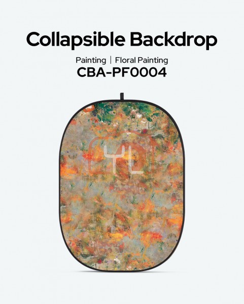 Godox CBA-PF0004 Floral Painting Collapsible Backdrop